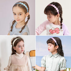 Fishdown headband worn by child demonstrating secure comfortable fit