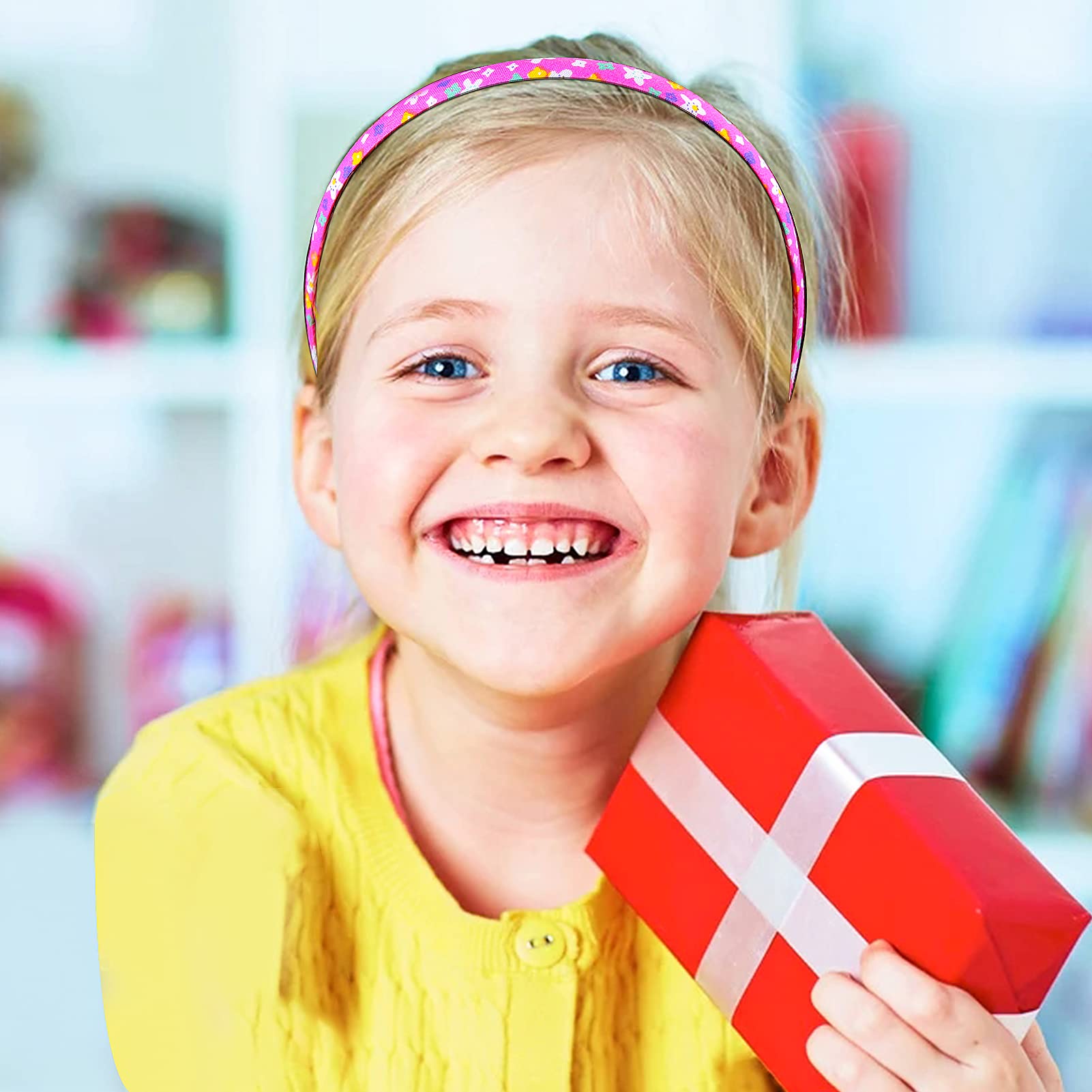 Fishdown headbands worn by child showing playful style for events