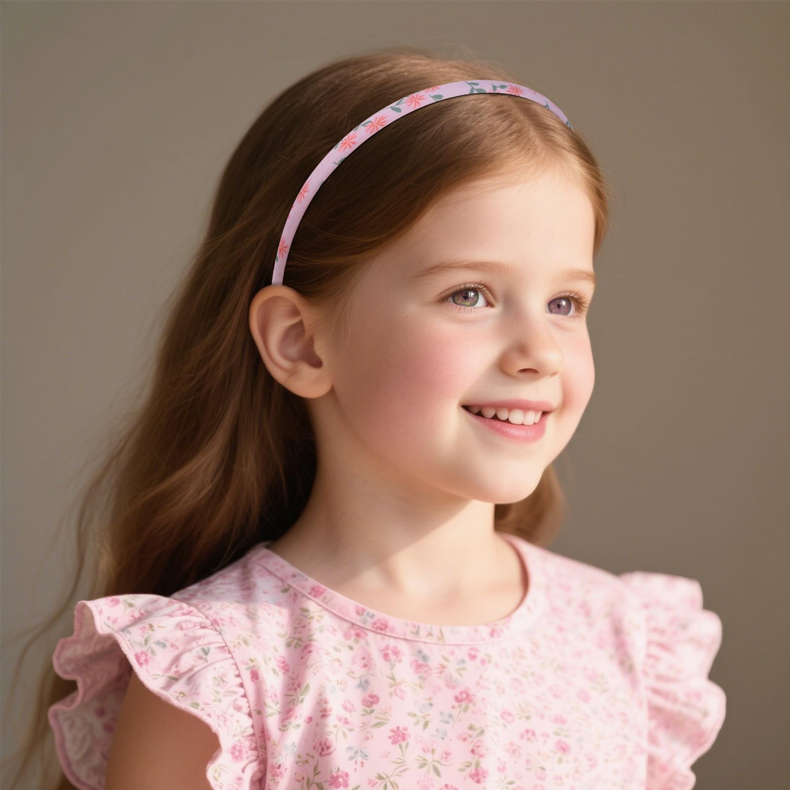 Fishdown headband on child showing comfortable fit for play and events