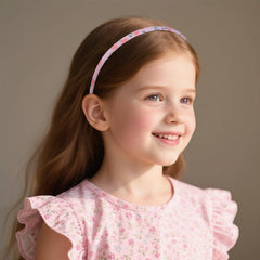 Fishdown headband on child showing comfortable fit for play and events