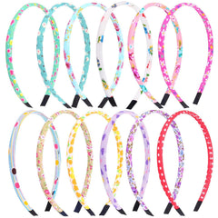 Fishdown headbands arranged as party favors illustrating coordinated set
