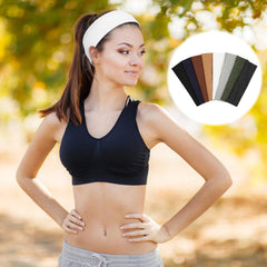 Fishinsea headband worn during outdoor run for non-slip performance