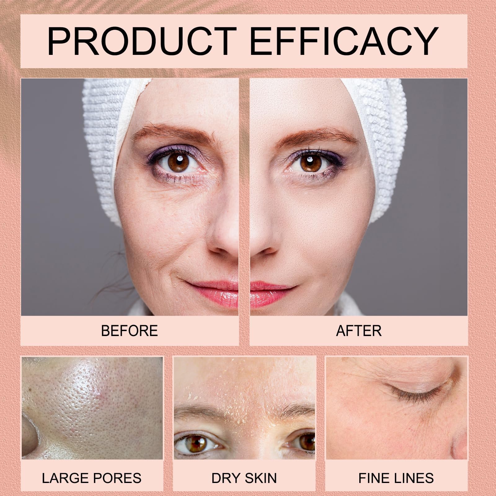 fitbuter applying mask on face before sleep to lock in moisture overnight
