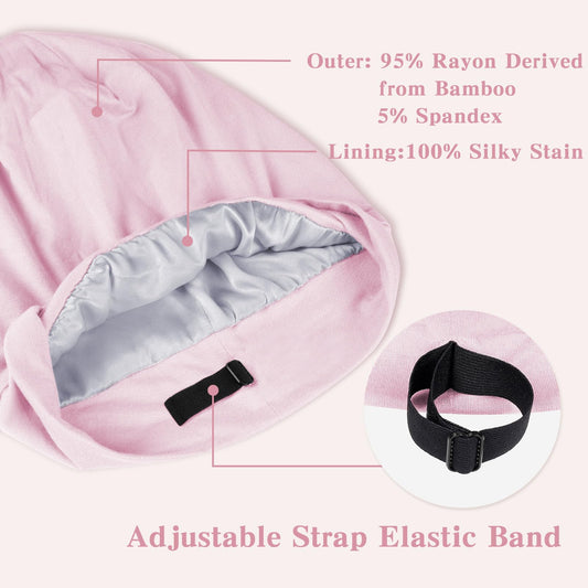 Fittia satin lining close-up highlighting smooth fabric that reduces frizz