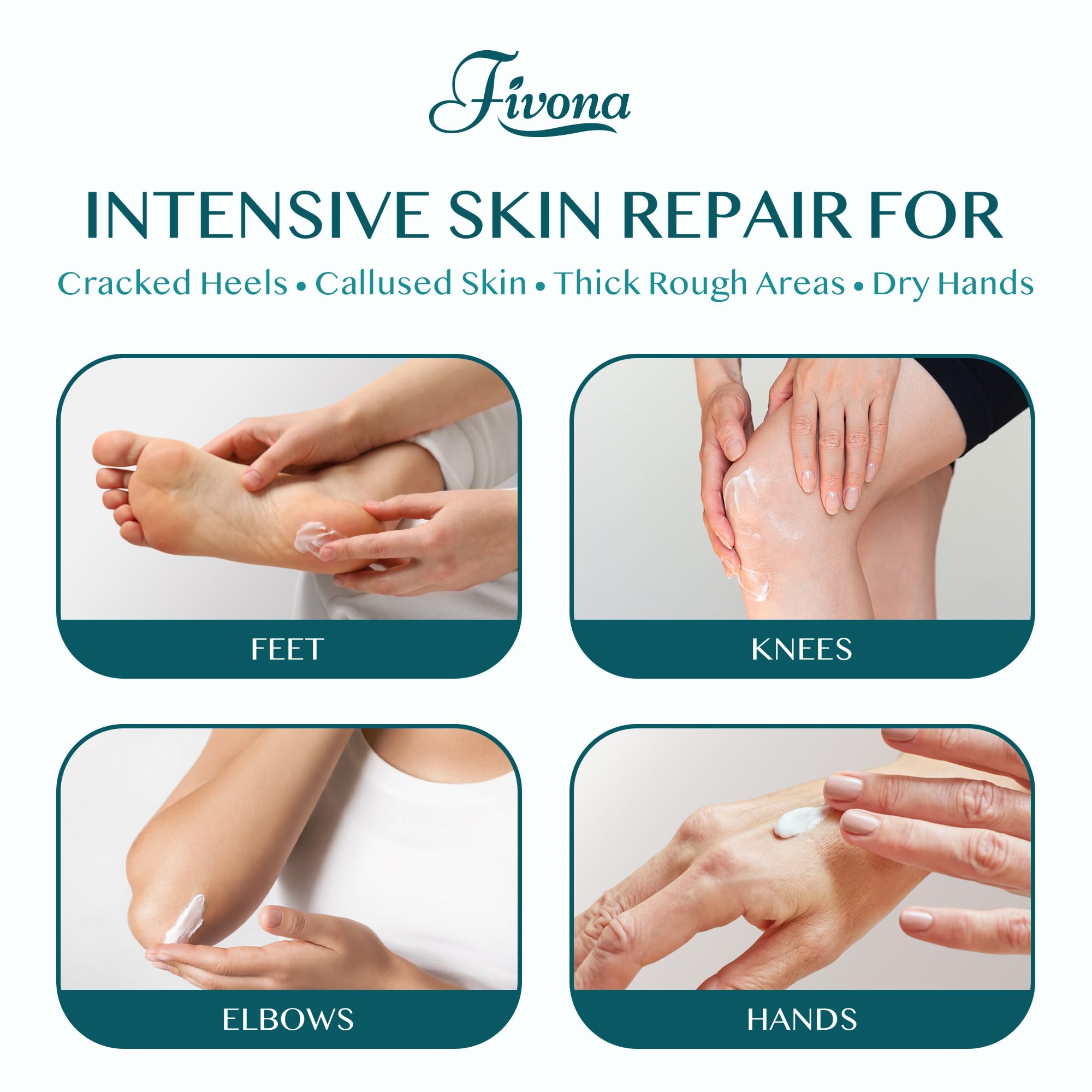 FIVONA label detail showing active ingredients and concentration benefits