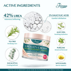FIVONA open jar texture closeup highlighting rich non-greasy cream
