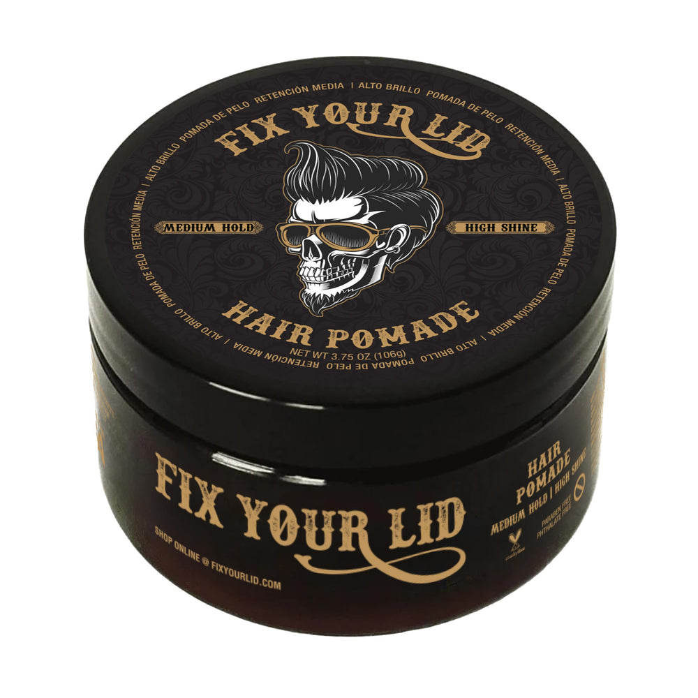 Fix Your Lid jar front view showing label and premium packaging benefit