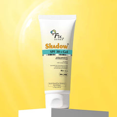Fixderma Shadow pump dispenser close up for easy controlled application