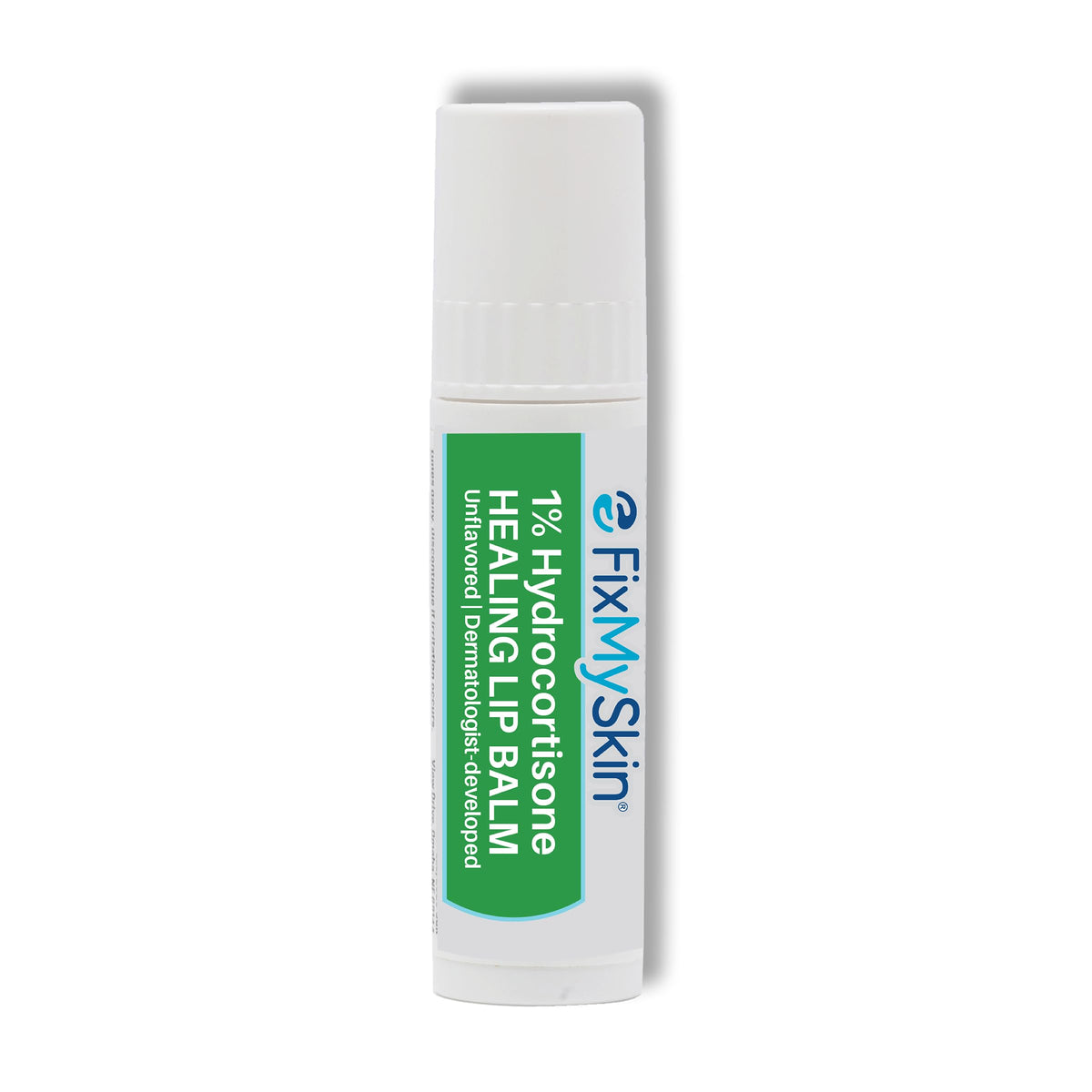 FixMySkin front tube showing product name and size for fast identification and travel convenience