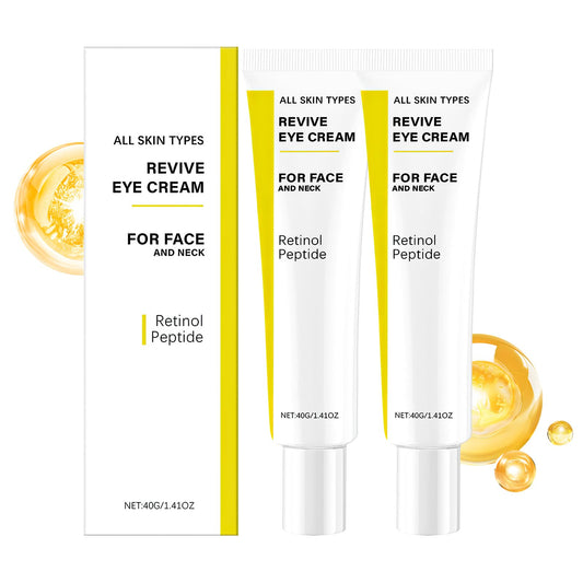 FIYADWZH front view of two eye cream tubes showing brand and size benefits