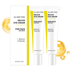 FIYADWZH front view of two eye cream tubes showing brand and size benefits