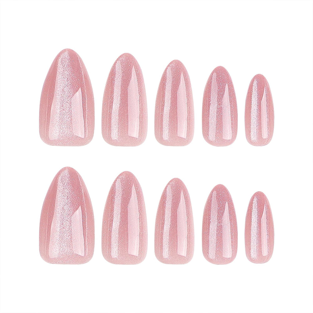 FJSMTOPl full set laid out with 24 nails displaying size variety and ready-to-use benefit