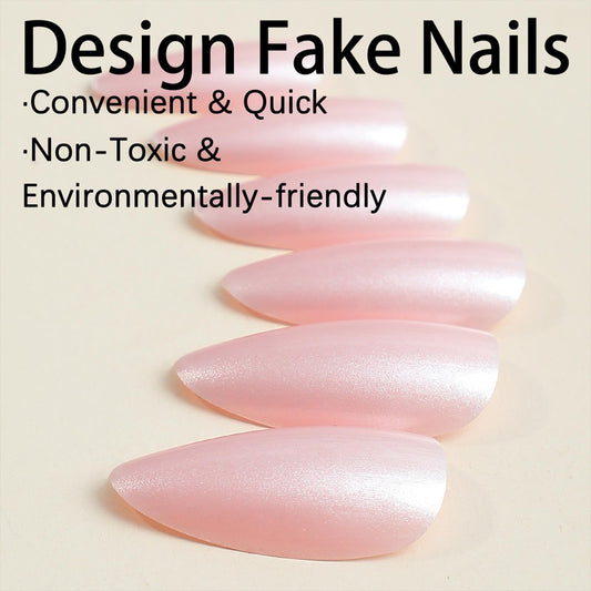 FJSMTOPl close-up of a single nail design showing shiny finish and neat edges benefit polished look