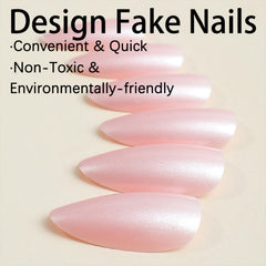 FJSMTOPl close-up of a single nail design showing shiny finish and neat edges benefit polished look