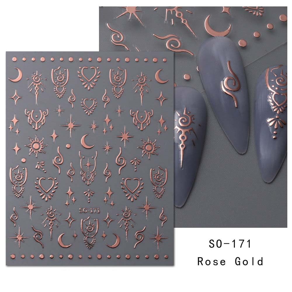 FJSMTOPl glitter rose sticker texture close-up showing reflective detail