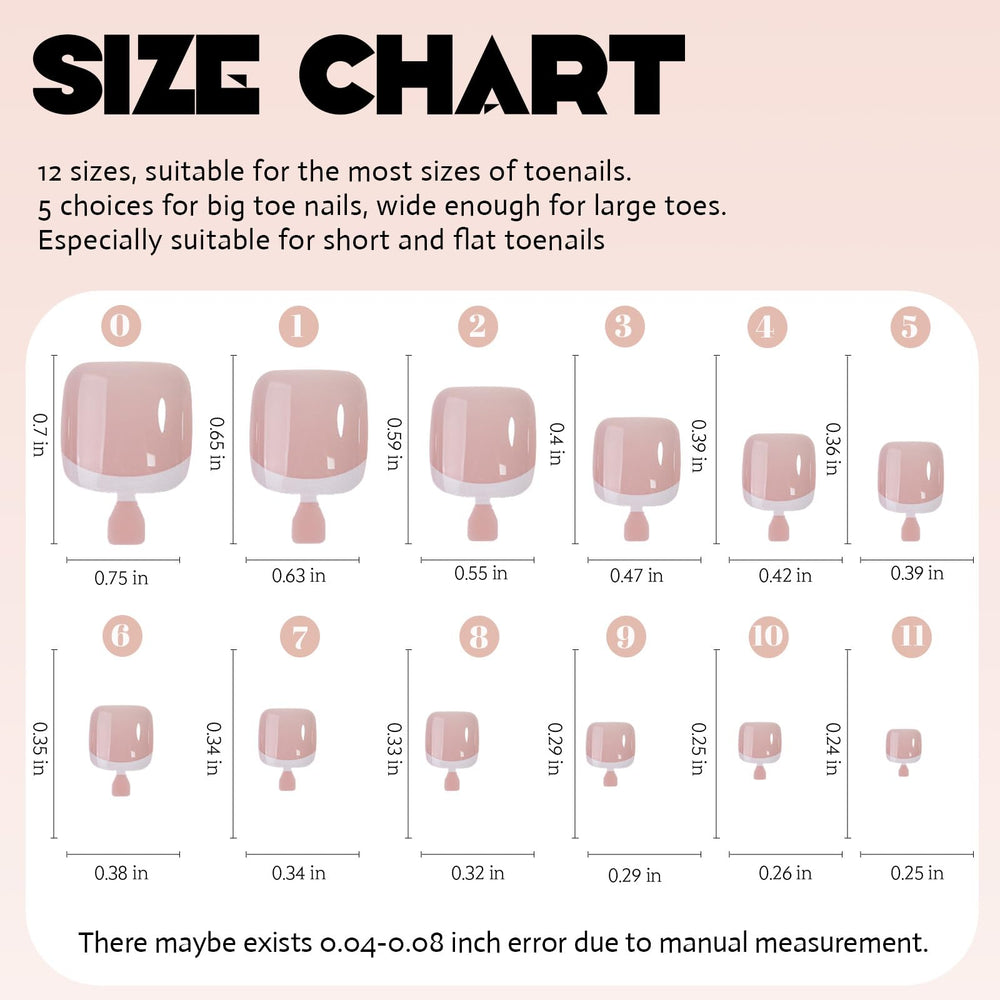 FJSMTOPl worn on toes in sandals demonstrating finished pedicure