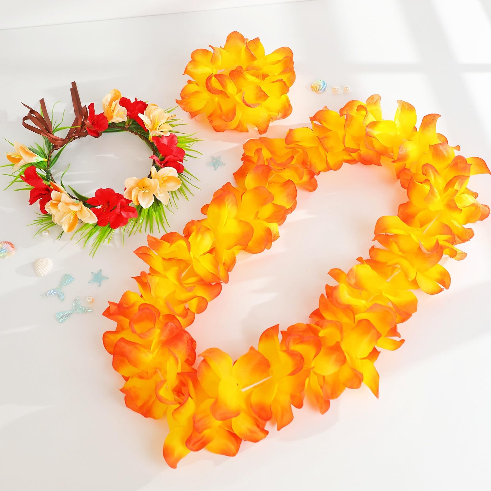 Flagogoo floral headband detail showing comfortable fit and lightweight design