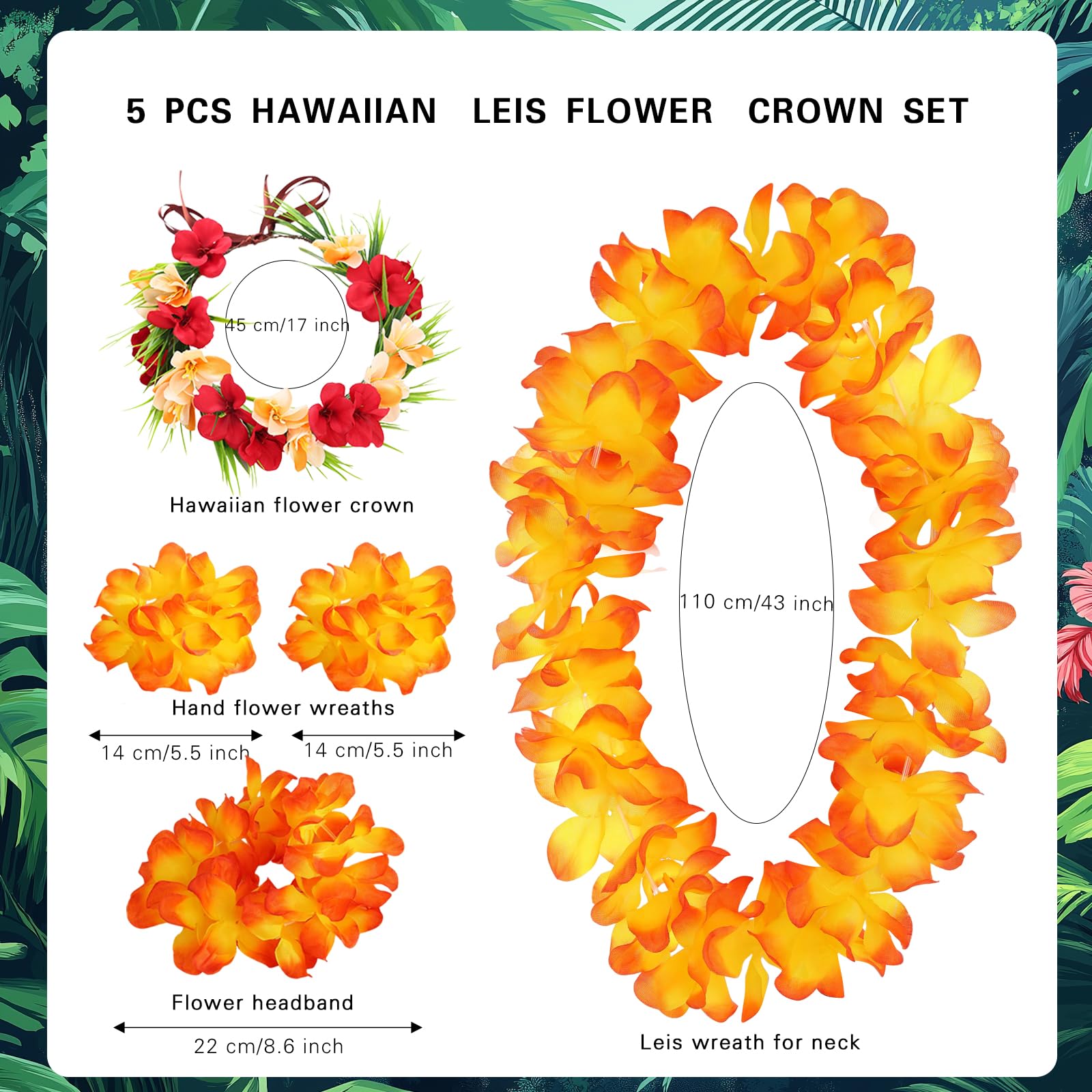 Flagogoo wreath draped over shoulders demonstrating versatile decorative use