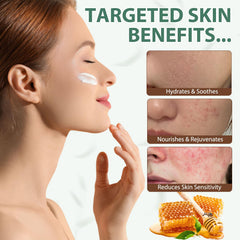 FlameBeauty whipped cream texture close-up, demonstrates smooth spreadability benefit