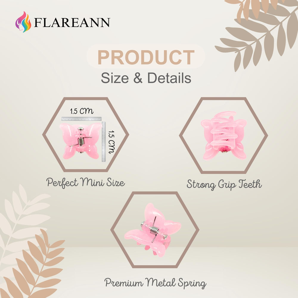 FLAREANN close-up of mini claw showing smooth edges and gentle grip for comfort