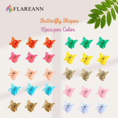 FLAREANN spread of ten jelly colors neatly arranged to choose matching clips