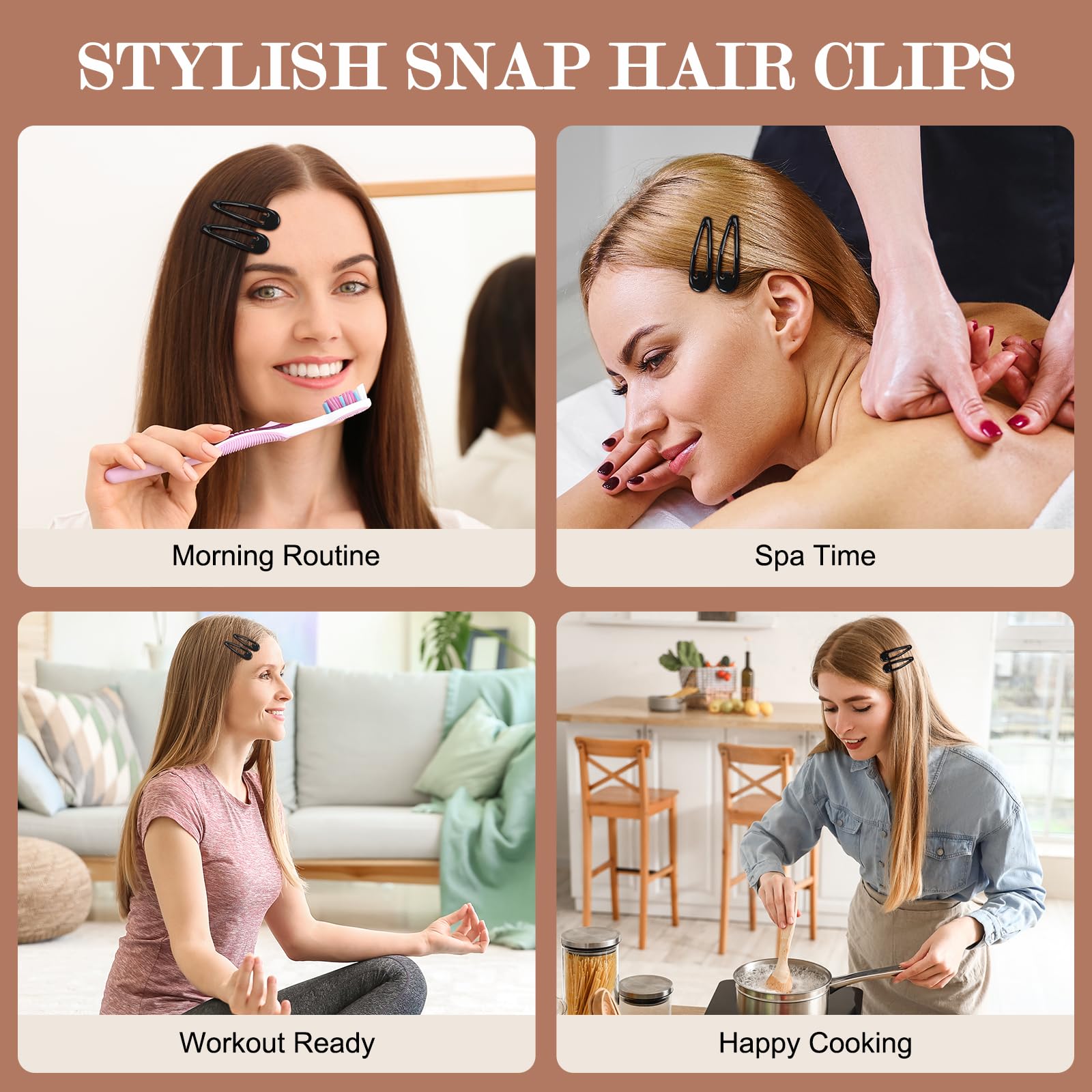 FLAREANN clips in a travel pouch ready for on-the-go hair management