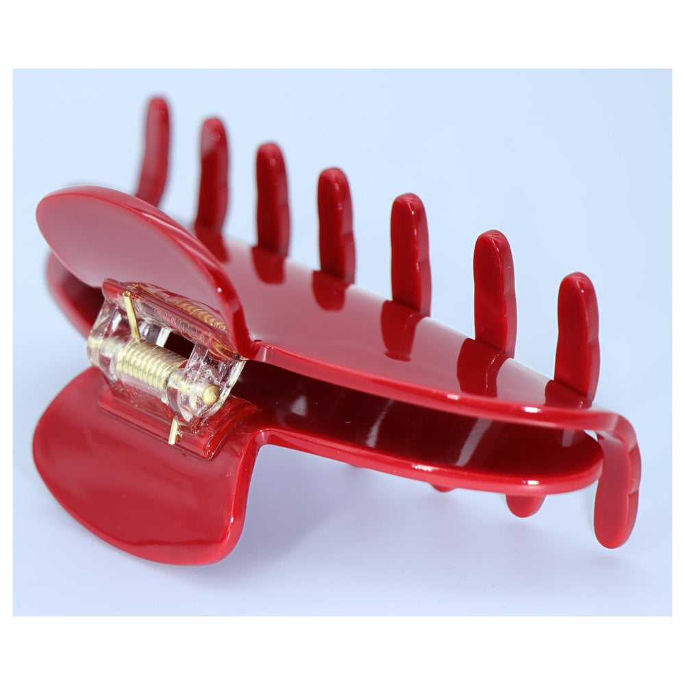 FlaSloth cherry red clip styled with outfit showing fashion-forward accessory benefit