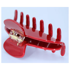 FlaSloth cherry red clip styled with outfit showing fashion-forward accessory benefit