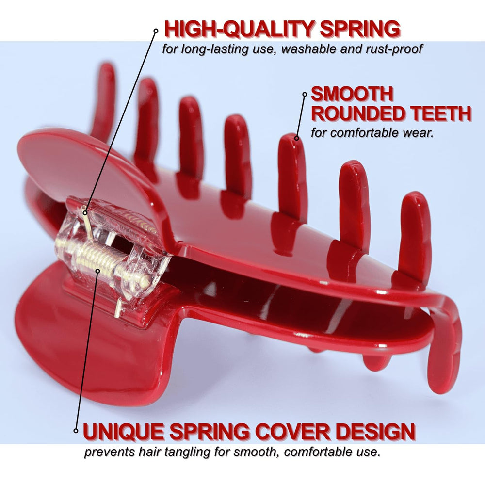 FlaSloth Cherry Red concealed spring detail illustrating reinforced durable hold