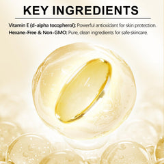 flasture used on hair ends and nails, showing conditioning benefits and reduced frizz