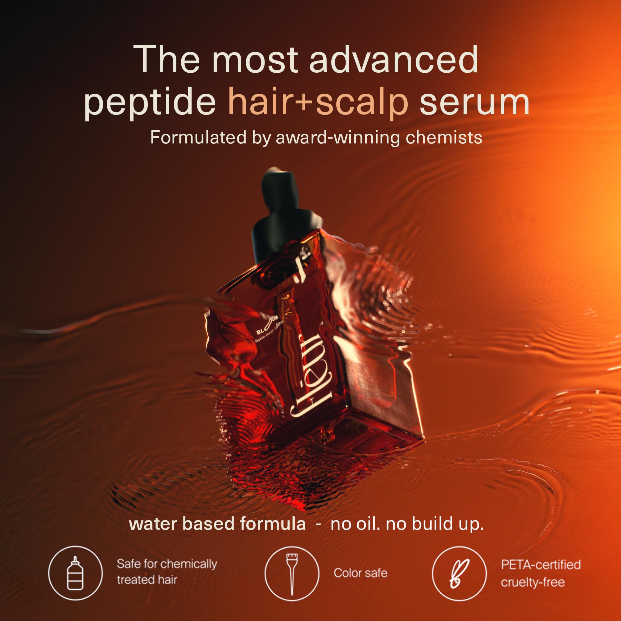 Fléur Bloom being massaged into scalp demonstrating ease of daily use