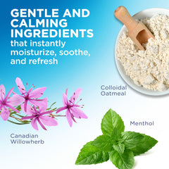 Flexitol applied to wet hair at scalp, shows targeted soothing benefit