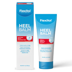 Flexitol tube front view showing product and brand for fast hydration
