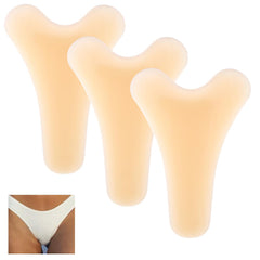 Flosmore front packaging showing three beige concealers and benefits