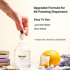 flowcheer dissolved foam in dispenser creating rich lather for quick washing
