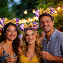 FlowCrest at holiday party lifestyle scene showing festive use benefit: celebration-ready