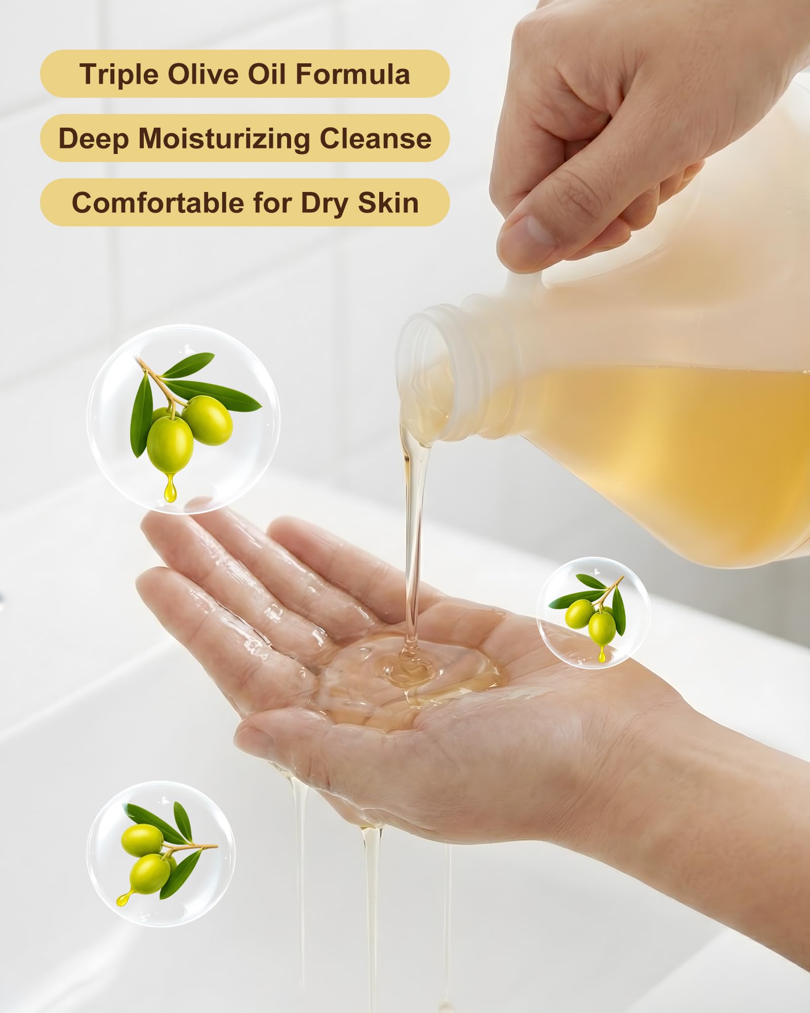 FLOWHYET pouring concentrate into a measuring cup for dilution ease