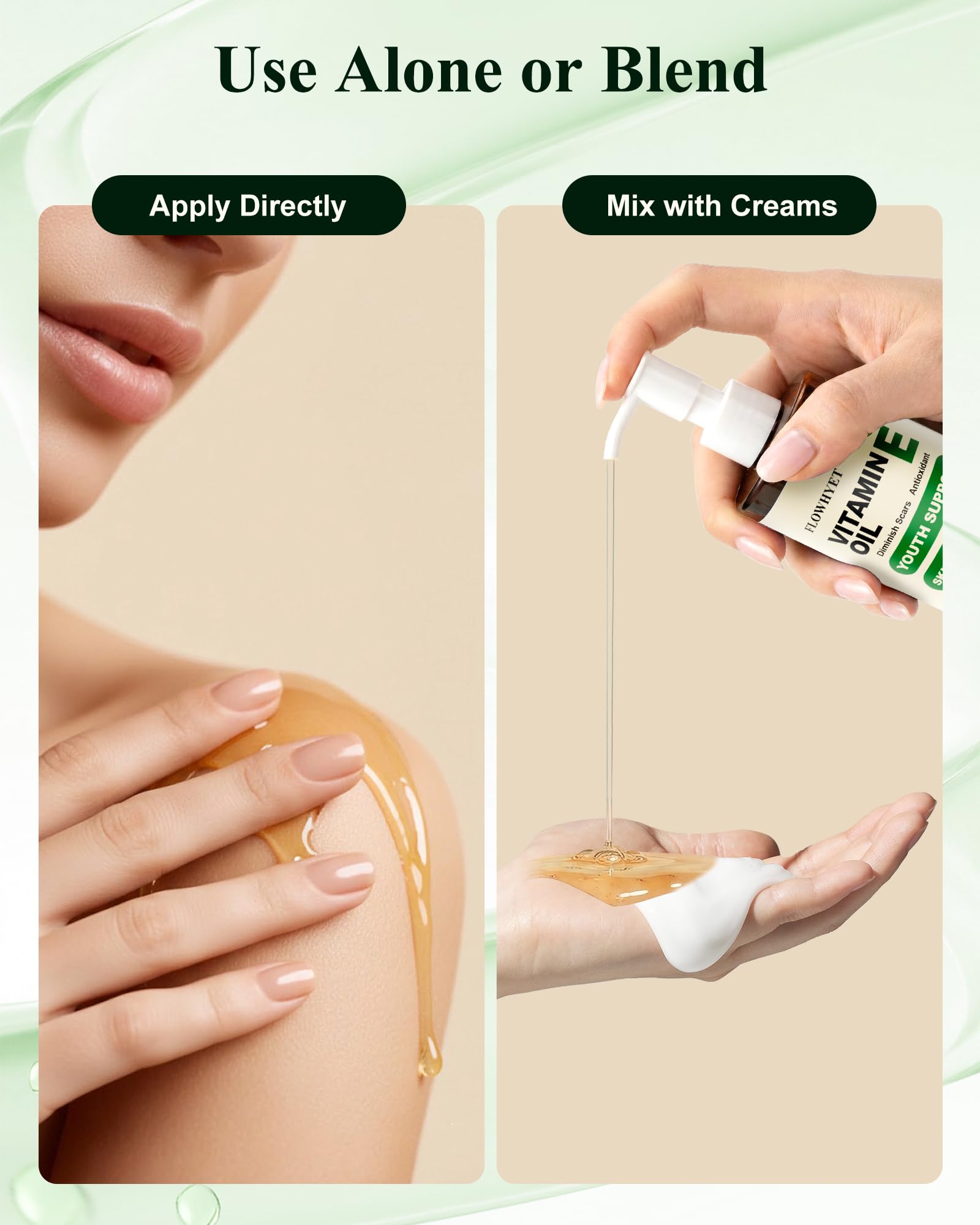 FLOWHYET on bathroom counter in lifestyle scene showing daily routine benefit