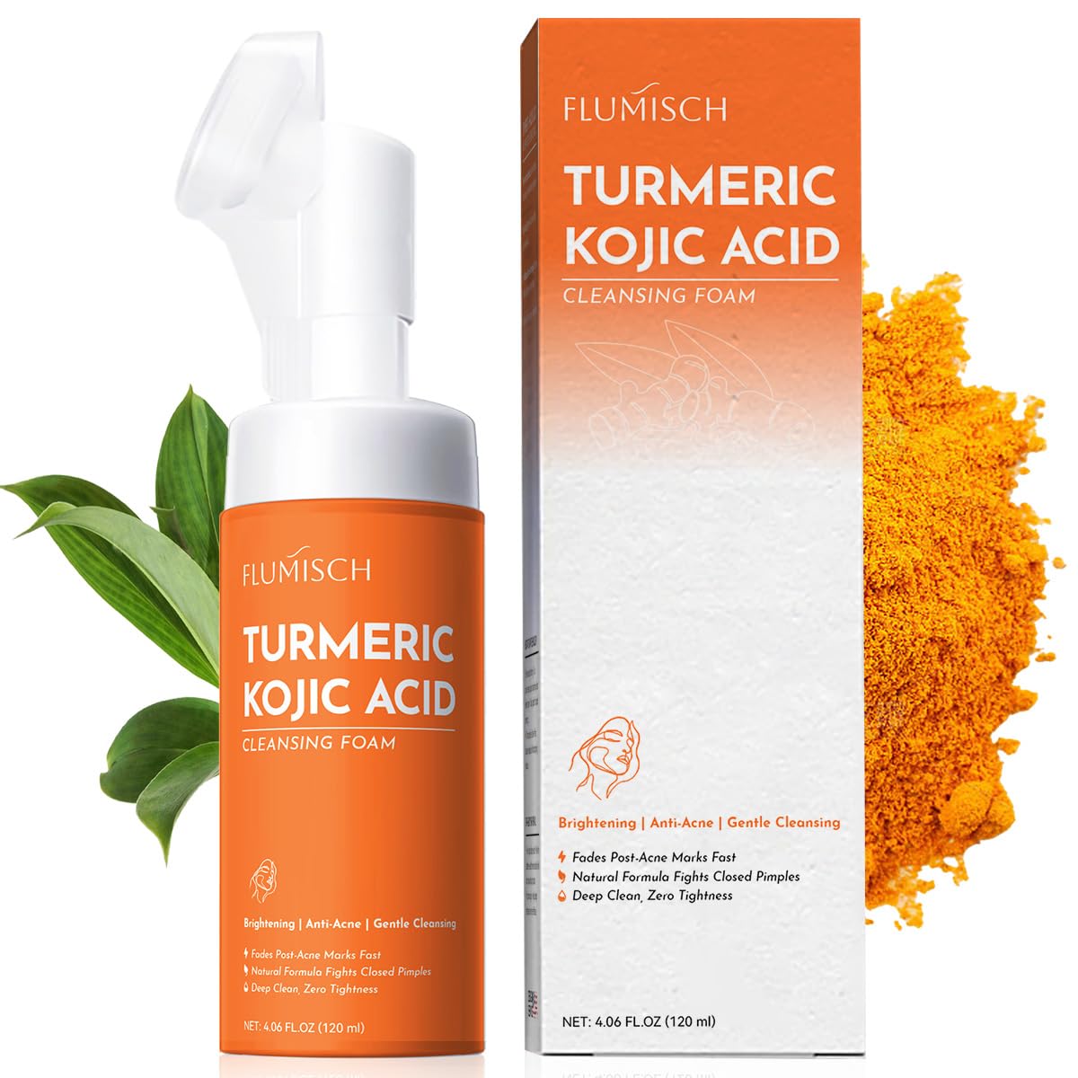 FluMisch front packaging tube showing clean label and size benefit