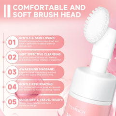 FluMisch in bathroom routine lifestyle shot showing relaxing daily use benefit
