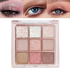 FLYEEO front packaging showing compact palette and shade layout for easy travel