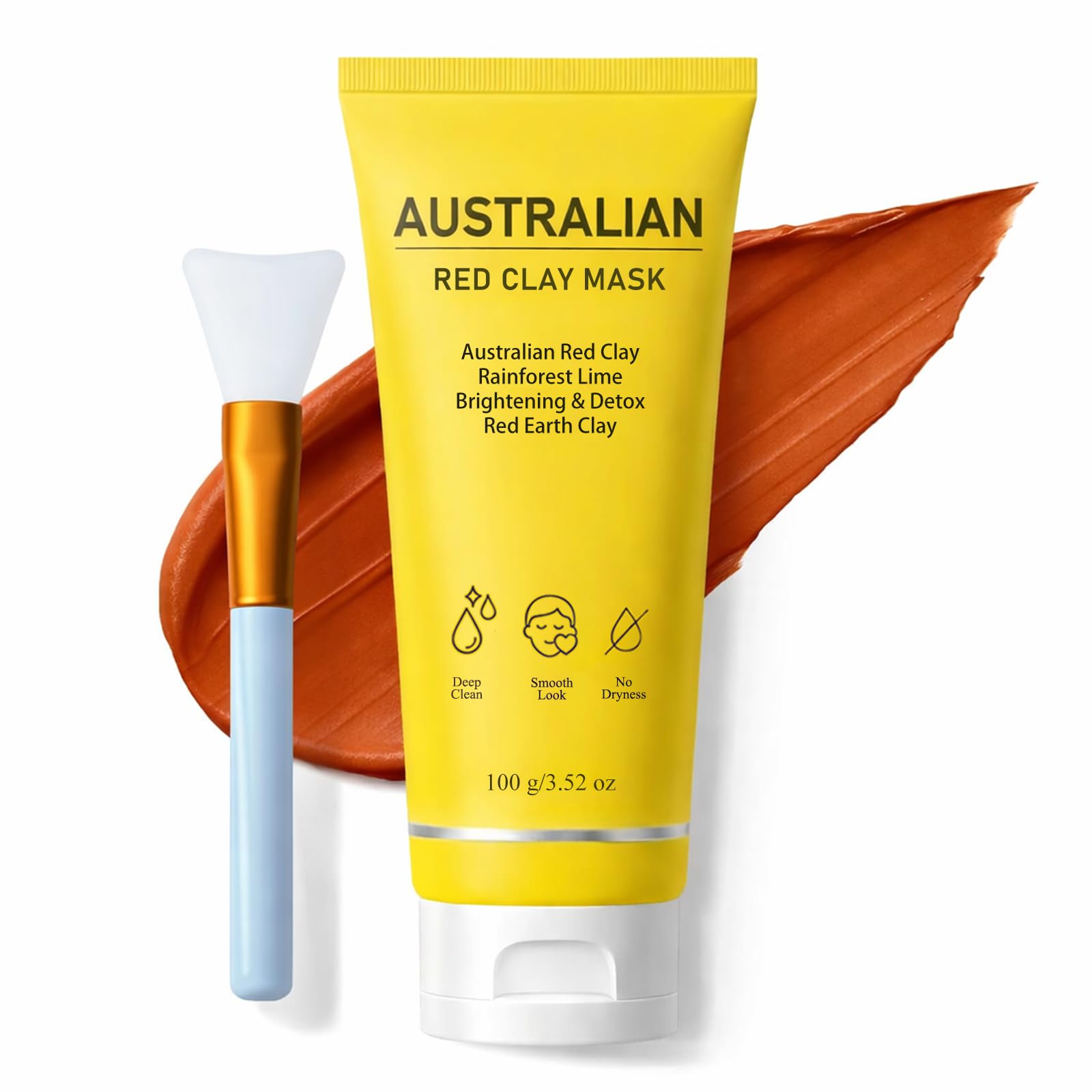 FMRFMR front tube showing brand and clay mask for clear pores