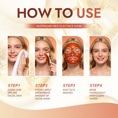 FMRFMR woman applying mask demonstrating easy at-home treatment benefit