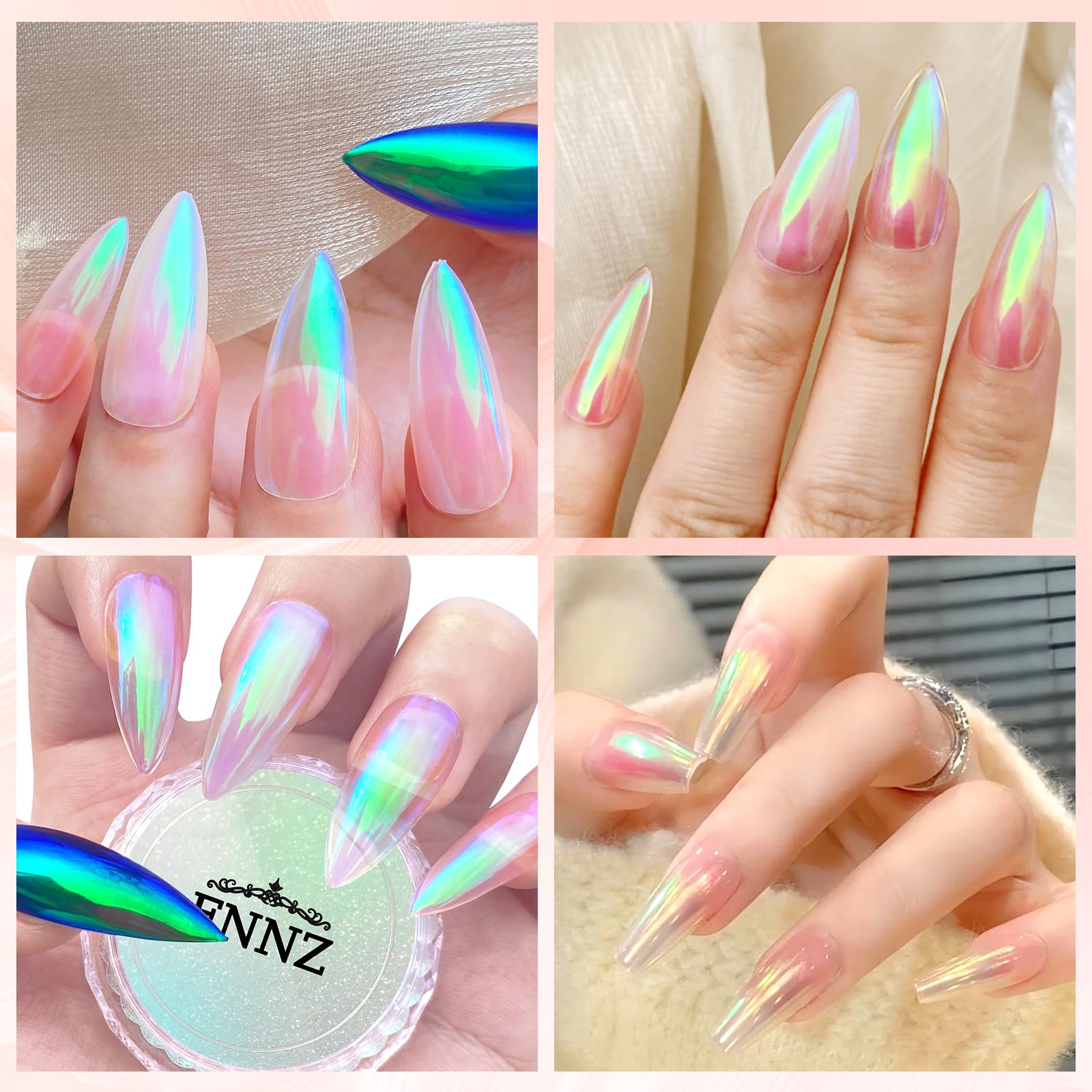 FNNZ application tools with sponge for easy mirror-like powder rubbing