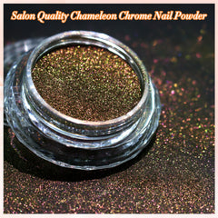 FNNZ chrome applied on press tips demonstrating mirror finish and color-shift benefits