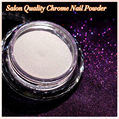 FNNZ applied on press tip demonstrating aurora shift and salon-quality finish benefit