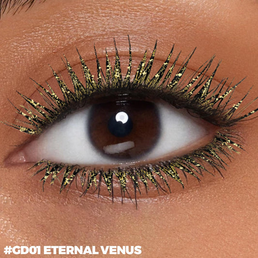 FOCALLURE applicator close-up slim wand for precise glitter placement and even layering