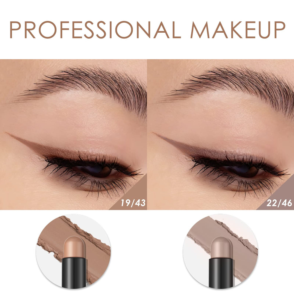 FOCALLURE blended with brush showing easy blending and seamless transitions