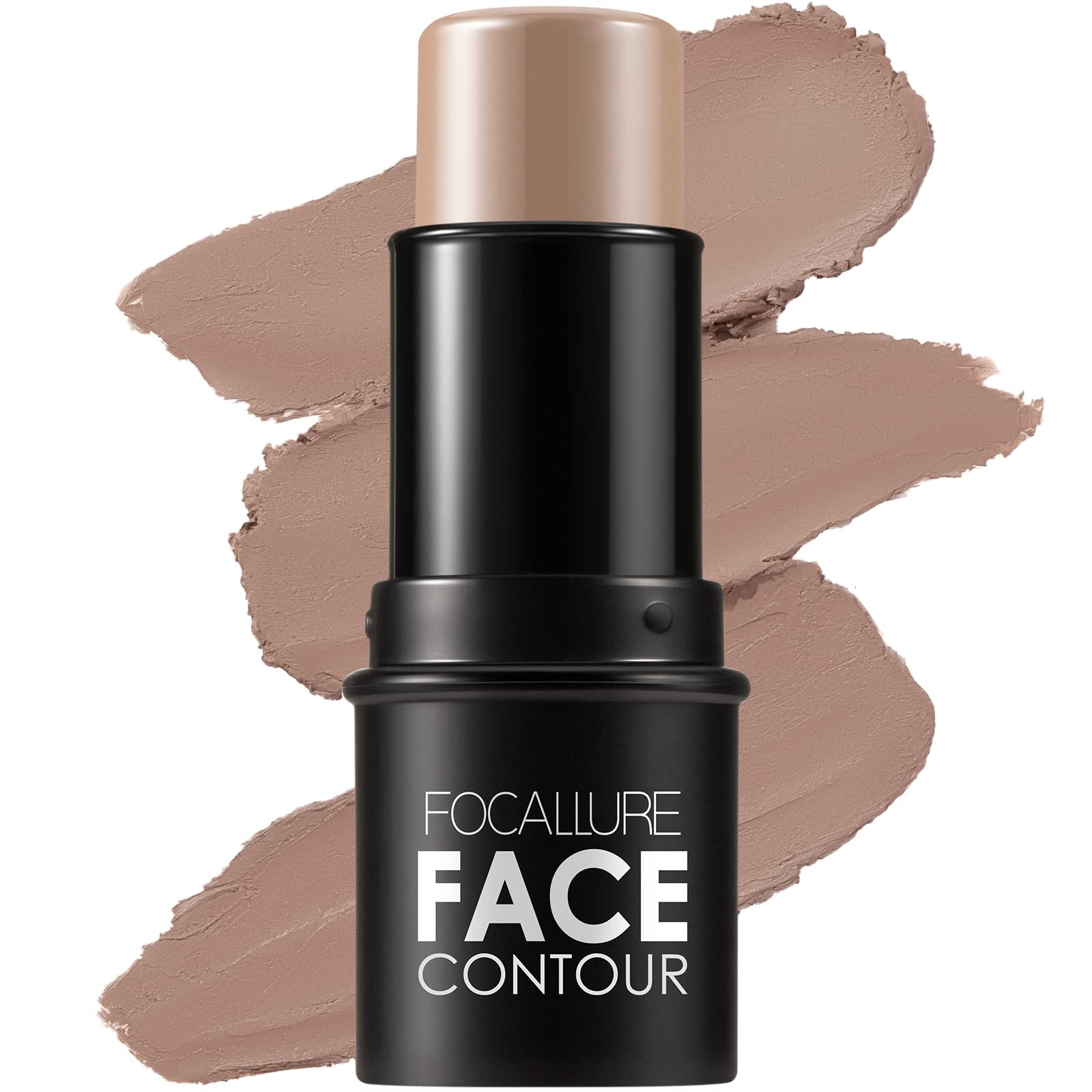 FOCALLURE contour stick front view showing TORTILLA shade and compact benefit