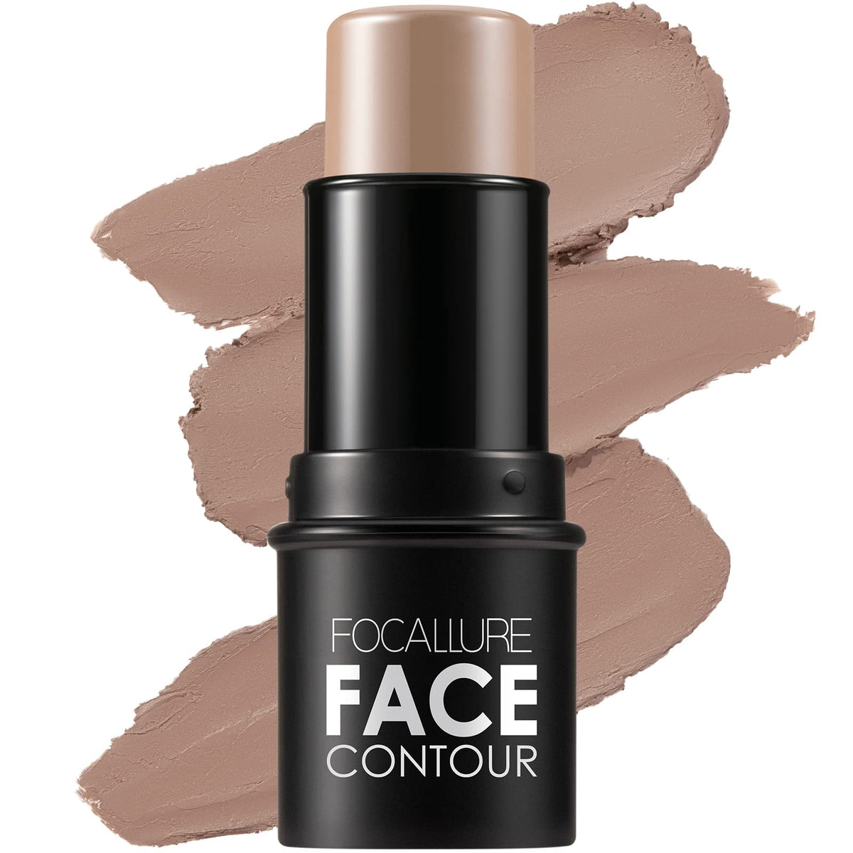 FOCALLURE contour stick front view showing TORTILLA shade and compact benefit